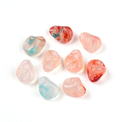 Transparent Acrylic Beads X1-TACR-T028-44B-1