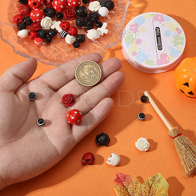 Halloween Theme DIY Jewelry Making Kits DIY-CA0007-72-1