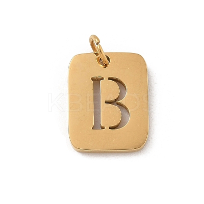 304 Stainless Steel Charms LS-STAS-R001-01G-B-1