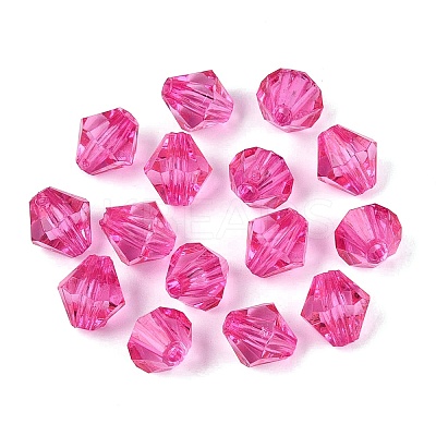 Transparent Acrylic Beads TACR-S146-8mm-04-1