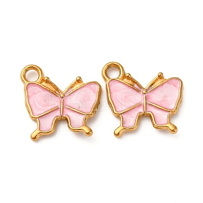 304 Stainless Steel Enamel Charms LS-STAS-Q363-02B-G-1