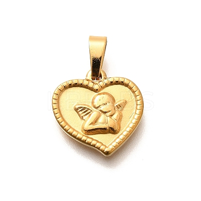 304 Stainless Steel Pendants STAS-B079-04G-02-1