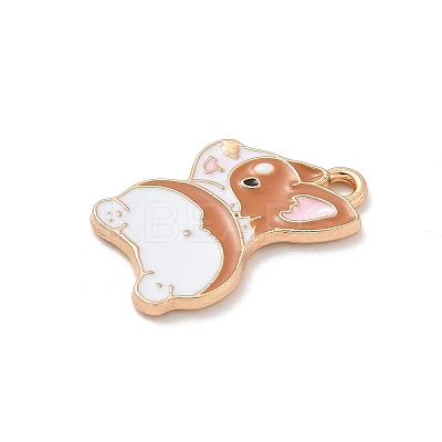 Alloy Enamel Pendants ENAM-A008-33KCG-1