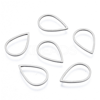 Non-Tarnish 201 Stainless Steel Linking Rings STAS-N090-T07-1-1