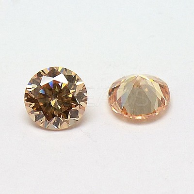 Cubic Zirconia Cabochons ZIRC-M002-4mm-3A-1