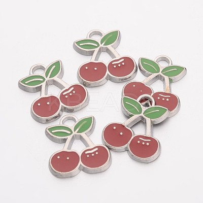 Alloy Enamel Pendants EA811Y-1