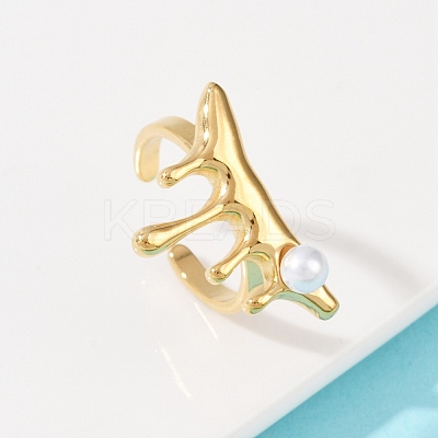 304 Stainless Steel Cuff Rings RJEW-S629-09G-C-1
