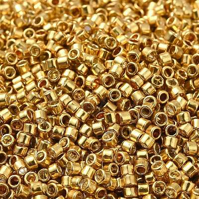 Electroplate Glass Seed Beads SEED-S042-01B-12-1