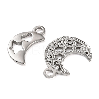 10Pcs 304 Stainless Steel Pendants STAS-P426-11P-1