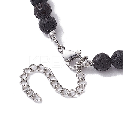 Chakra Gemstone Necklaces NJEW-JN04915-1