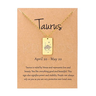 Twelve Constellations Pendants Necklaces PW-WG2D875-12-1