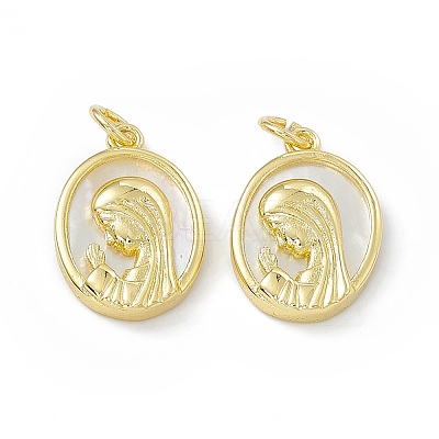 Rack Plating Brass Pendants X-KK-B065-13G-1