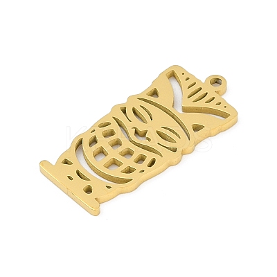 304 Stainless Steel Pendants STAS-U041-03A-G-1