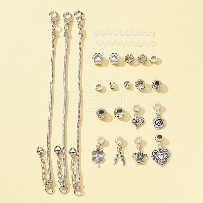 DIY European Bracelet Making Kit DIY-FS0003-46-1