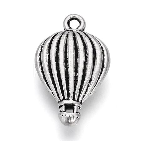 Tibetan Style Alloy Pendants TIBE-S309-42AS-RS-1