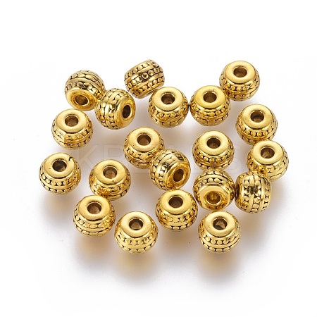 Tibetan Style Spacer Beads X-GLF0883Y-NF-1