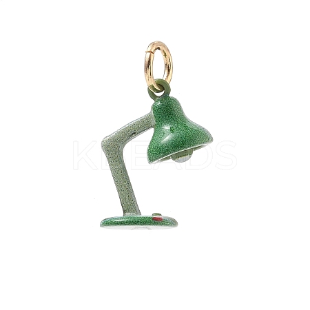 Brass Enamel Pendants KK-CBA109E-02A-1