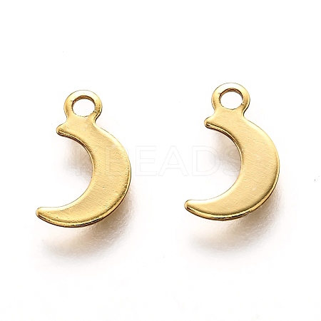 201 Stainless Steel Charms X-STAS-B001-11G-1