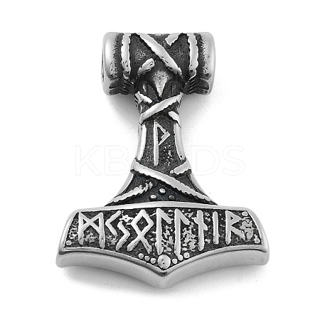 Viking 304 Stainless Steel Pendants STAS-N105-04D-AS-1
