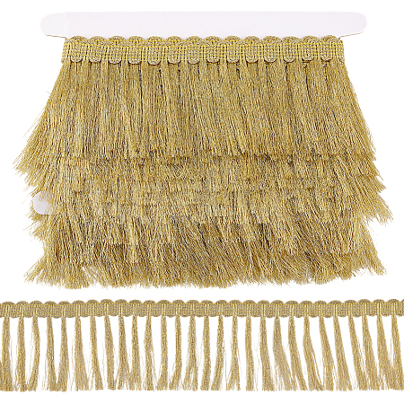 4.3~5 Yards Polyester Tassel Ribbon OCOR-GA0002-03-1