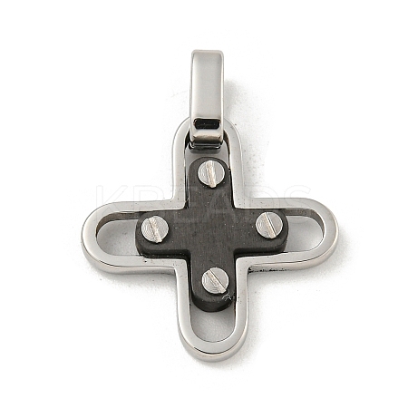 304 Stainless Steel Pendants STAS-F307-17BP-1