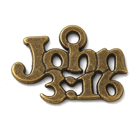 Tibetan Style Alloy Pendants EA9098Y-AB-1