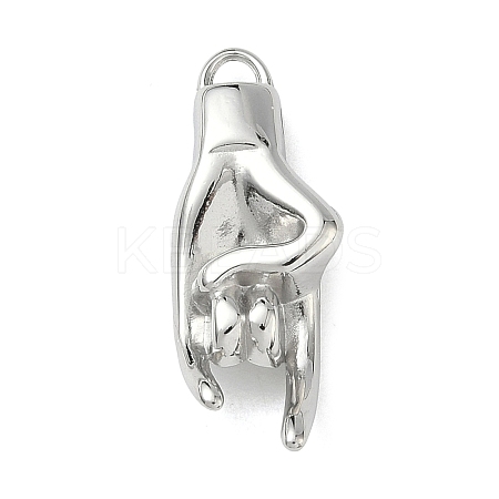 304 Stainless Steel Pendants LS-STAS-P423-07P-1