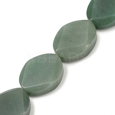 Natural Green Aventurine Beads Strands G-U018-D01-01-1