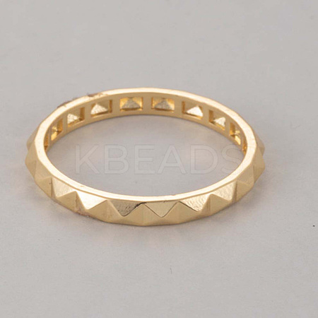 Brass Plain Band Rings for Women DQ4606-3-1