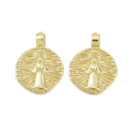 Brass Pendants KK-H093-06G-1