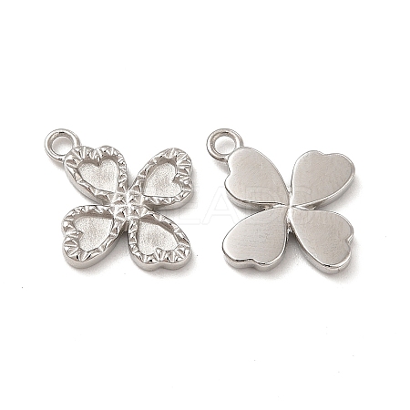 Non-Tarnish 304 Stainless Steel Pendants STAS-F284-03P-1