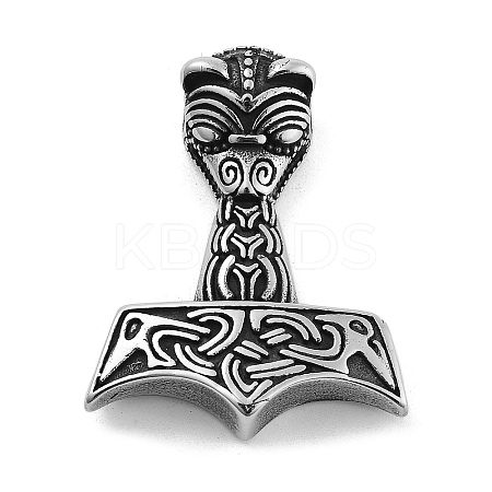 Viking 304 Stainless Steel Pendants STAS-N105-04B-AS-1