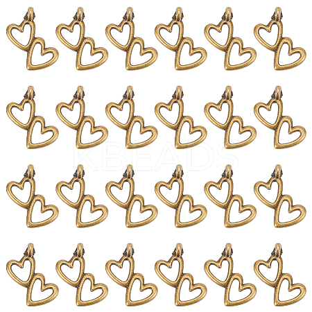 100Pcs Tibetan Style Alloy Pendants TIBEP-PH0001-68-1