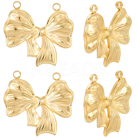 8Pcs 304 Stainless Steel Pendants STAS-BBC0007-90-1
