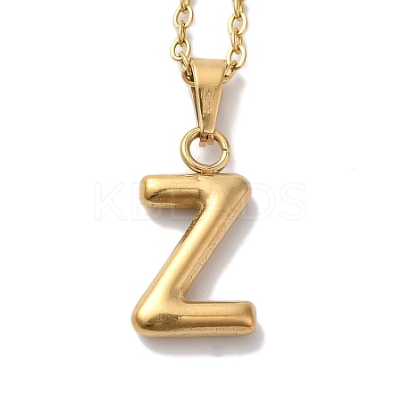 PVD Vacuum Plating 201 Stainless Steel Necklaces NJEW-H033-01G-Z-1