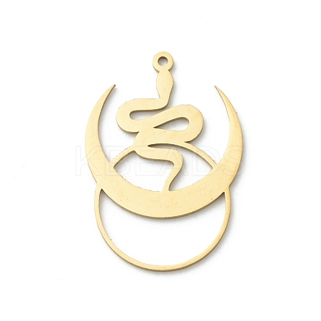 201 Stainless Steel Pendants LS-STAS-I332-02G-1