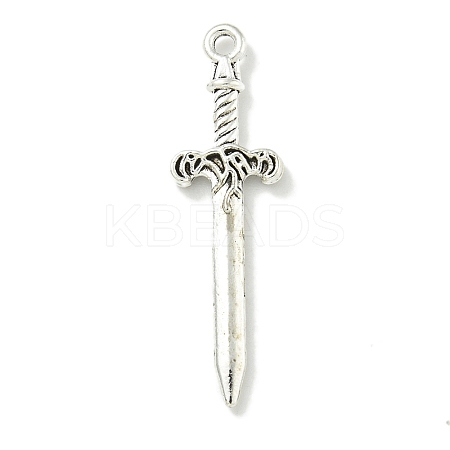 Tibetan Style Alloy Pendants TIBE-I026-5965AS-1