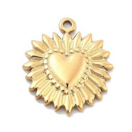 Ion Plating(IP) 304 Stainless Steel Pendants X-STAS-P379-18A-G-1