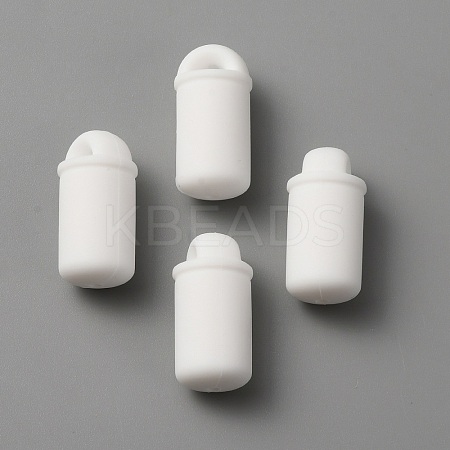 Bottle Food Grade Eco-Friendly Silicone Beads SIL-WH0006-20A-1