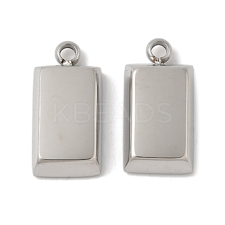 304 Stainless Steel Pendants STAS-L022-135P-1