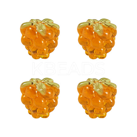 4Pcs Handmade Lampwork Beads LAMP-TA0002-24A-1