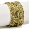 Natural Green Garnet Beads Strands G-B181-A01-2mm-2