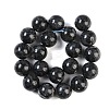 Natural Larvikite Beads Strands G-G118-B02-01-3