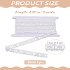 5 Yards Polyester Lace Trims OCOR-LP0002-91A-2