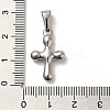 Non-Tarnish 304 Stainless Steel Pendants STAS-M322-14P-3