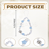 1Pc Star Resin Mobile Straps for Women AJEW-LP0004-66-2
