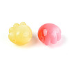 Opaque Imitation Cat Eye Resin Beads RESI-T060-33M-2