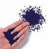 Baking Paint Glass Seed Beads SEED-S001-K6-4