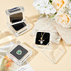 Acrylic Loose Diamond Packaging Boxes with Magnetic CON-WH0105-14B-5