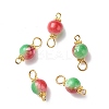 Two Tone Resin Connector Charms PALLOY-JF01871-01A-1